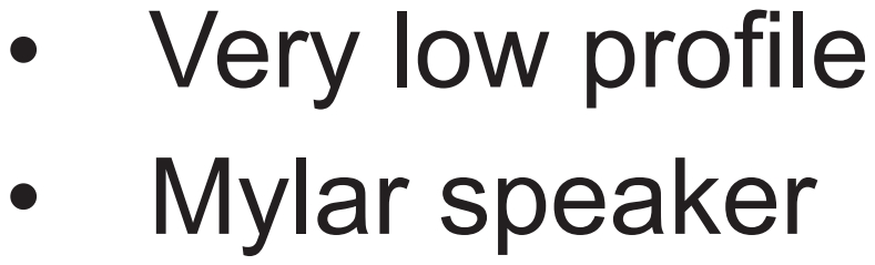 רמקול לאלקטרוניקה PRO SIGNAL ABS-228-RC TEXT